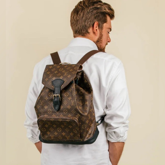 LV Vintage 100% Authentic Louis Vuitton Monogram Canvas Rucksack - Picture 15 of 16